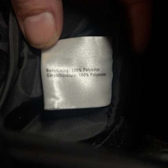 Victoria's Secret Tote Bag Black Bling Rhinestone VS logo Carryall Travel NWT - Picture 9 of 12